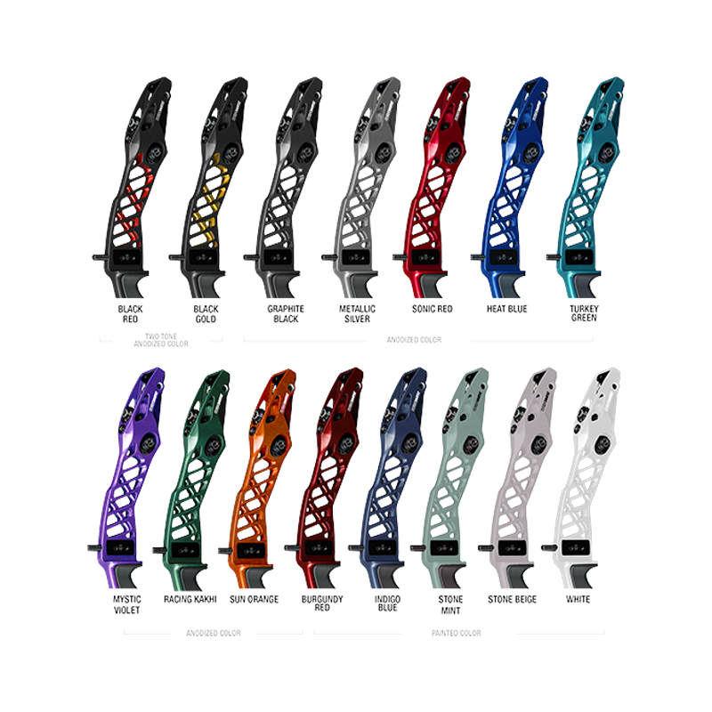 akusta halo 23" recurve riser akusta halo 23" recurve riser